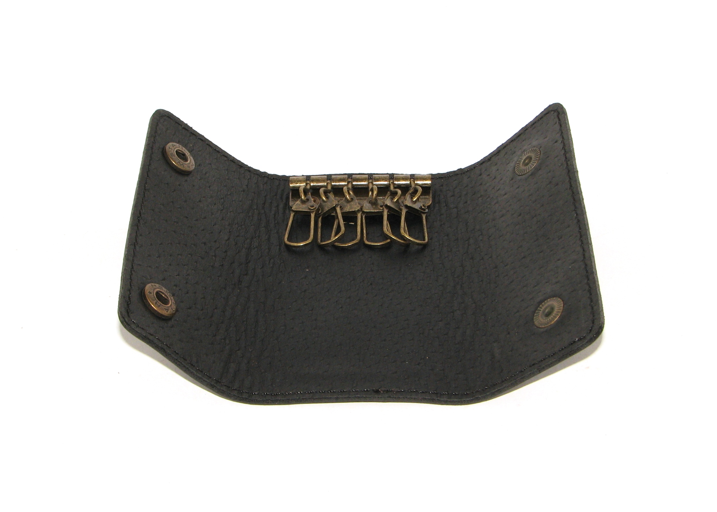 Подарунковий набір DNK Leather №8 (затискач + ключниця) чорний Подарунковий набір DNK Leather №8 (затискач + ключниця) чорний